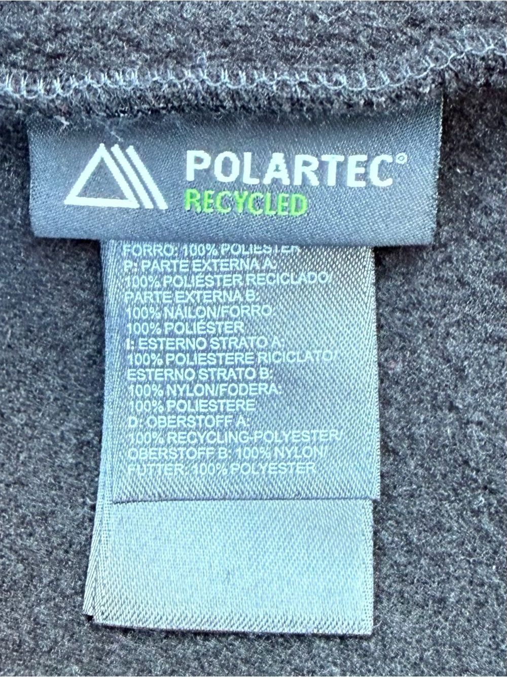 The North Face Denali Hooded Fleece Black Jacket/Hoodie Polartec Medium EUC! - Picture 6 of 8
